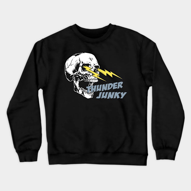 Thunder Junky Crewneck Sweatshirt by Minnie Malarkey